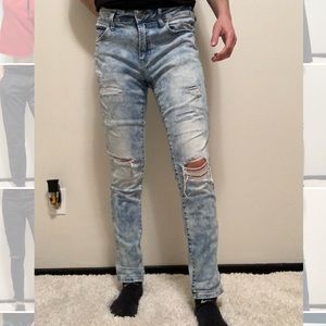 Men’s American eagle ripped flex jeans sz 31x32